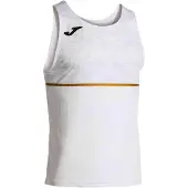 Joma Record Iii Mouwloos T-shirt Wit M Man