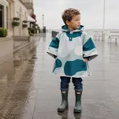 Ducksday Poncho Kids Breeze-Maat 92 - 98
