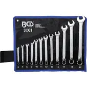 Bgs Steekringsleutelset verdiept 6 - 22 mm 12 delig