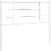 vidaXL Vervangend hoofdbord 107 cm metaal wit