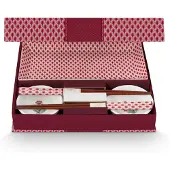 Pip studio Sushi Giftset Oriental Flower Festival Round Dark Pink