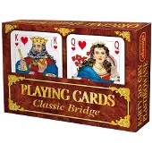 Sonstige Verlage Traditionele Speelkaarten: 2x 54 Kaarten, Bridge Set