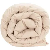 vidaXL Zomer Deken Beige 140 x 200 cm 100% Natuurlijke Kapok