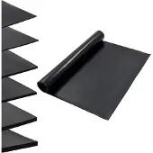 vidaXL Vloermat Zwart 1,2 x 5 m Rubber