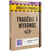 Asmodee Jeu d'enquête Dossiers Criminels Tragédie à Mykonos