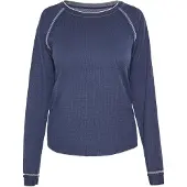 Usha Shirt blauw / navy / grijs