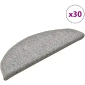 vidaXL Zelfklevende trapmatten 30 st 56 x 17 x 3 cm Non-Slip