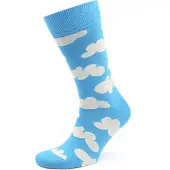 Happy socks Unisex Cloudy Sock Light Blue-Schoenmaat 41 - 46