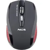 NGS Red Flea Advanced - Draadloze muis - Rood / zwart - notebookmuis
