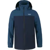Weather Report Functionele jas 'Borise Jr.' blauw / donkerblauw / zilver