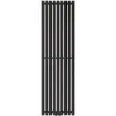 LuxeBath Badkamerradiator verticaal met middenaansluiting 480x1600 mm Zwart mat