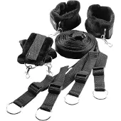 Dream Toys Dreamtoys Blaze - bedfixatie bondageset (zwart)