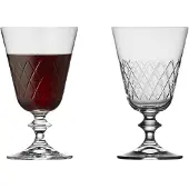 Lyngby Glas Rode Wijnglas Eaton Clear 260 ml (Set van 2)
