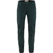Fjällräven - Wandel- en bergsportkleding - Vardag Trousers M Dark Navy voor Heren - Maat 46 EU - Marine blauw