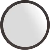 Starfurn Ronde spiegel Dide Bruin Mangohout 80 cm