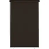 vidaXL Rolgordijn voor buiten 145(B)x230(H) cm HDPE bruin