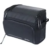 Basil Move - Stuurtas - 7-8L - Incl. waterdicht transparant venster - Gerecycled materiaal - Zwart