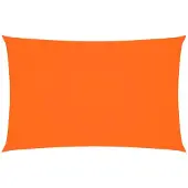 vidaXL Zonnescherm rechthoekig 4x7 m oxford stof oranje