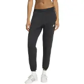 Adidas Stadium Small Logo Pant Broeken Dames - Zwart - Maat XL (46-48) - Katoen Jersey