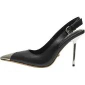Buffalo Slingpumps 'Leyla' zwart / zilver