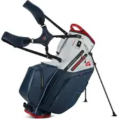 Big Max Aqua Hybrid 4 Standbag Navy/White/Red