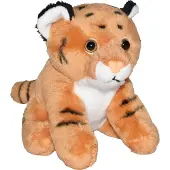 Wild republic Tiger Knuffel, Pluche Speelgoed, Cadeaus voor Kinderen, Pocketkins 5"