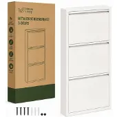 WDMT Schoenenkast 3 deurs wit