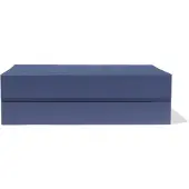 HEMA Doos met magnetische deksel A4 karton blauw