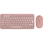 Logitech Pebble 2 Combo Qwerty Roze