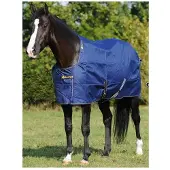 Bucas Deken Irish Turnout 50gr Donkerblauw-goud - 155/208