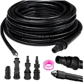 Ruhhy pijpreinigingsslang 15 m – hogedruk, 138 bar – met 4 adapters