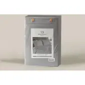 Royal Textile Dekbedovertrek Hotel Stripe Grey Satijn-140 x 200 / 220 cm | 1-Persoons