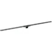 Geberit CleanLine - Rooster voor douchegoot 80, 30-90 cm, zwart chroom/geborsteld chroom 154.440.QC.1