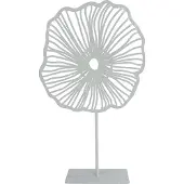 Coppens Sculptuur Aoife L op standaard off-white metaal 25x8x49cm