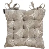Madison Toscanekussen Napels Rondo Taupe Water Reppelent Coating (46x 46 cm)