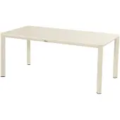 Hartman Tuintafel Kyra Alu-Ceramic Dining Table Sand Frame Beige Ceramic Top 180 x 90 cm