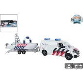 Van Manen Veenendaal Kids Globe VW Transporter Politie met Boot Die-Cast