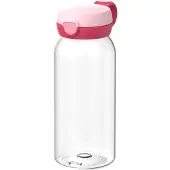 Mepal Drinkfles met flipdop Campus - 600 ml - Waterfles kinderen - Lekdicht - Hygiënische deksel - Cool pink