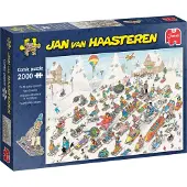 Jumbo Jan van Haasteren - Van onderen - 2000 stukjes puzzel - Legpuzzel