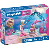 Playmobil onderwater bruiloft buffet magisch speelgoed met dolfijn.
