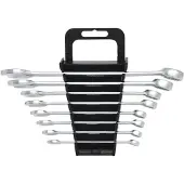 Ks Tools 517.0048 5170048 Ringsleutel met ratelset Sleutelbreedte (metrisch) 8 - 19 mm