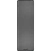 Avento Fitnessmat - Yogamat - Grijs - Antislip - ca. 183 x 61 cm - Draagriem