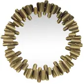 Coppens Spiegel Pringle antiek messing