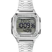 Philipp Plein horloge PWHAA0521 Hyper Shock, roestvrij staal, 44mm, 5ATM
