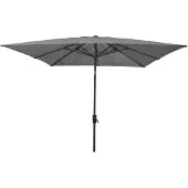 Lesli Living - Stokparasol - Knikbaar 2,5x2,5 meter - Grijs