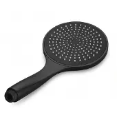 Hotbath Ace AC370 handdouche velvet 13cm rond geborsteld zwart PVD