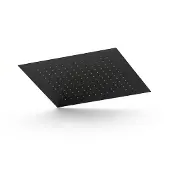 Hotbath Ace M111 Inbouw Hoofddouche 50x50cm - Geborsteld Zwart Pvd - Messing - Kranen, Douchekranen, Hoofddouches - 8720847722362 - Kranen, Douchekranen, Hoofddouches