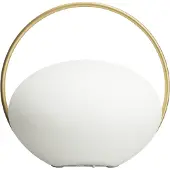 UMAGE Orbit Tafellamp Draagbaar - Draagbare lampen Staal White - 2400