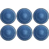 Bitz Dinerbord Gastro Zwart Donkerblauw 27 cm (set van 6)