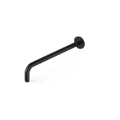 Hotbath Ace AC450 wandarm 42cm geborsteld zwart PVD